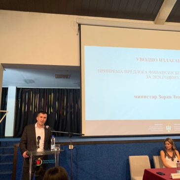 САСТАНАК У ВЕЗИ ПРИПРЕМЕ ПРЕДЛОГА ФИНАНСИЈСКОГ ПЛАНА  УСТАНОВА ЗА 2020. ГОДИНУ