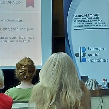 ОДРЖАНА ОБУКА  ,,ПРИМЕНА НОВОГ ЗАКОНА О АРХИВСКОЈ ГРАЂИ И АРХИВСКОЈ ДЕЛАТНОСТИ“